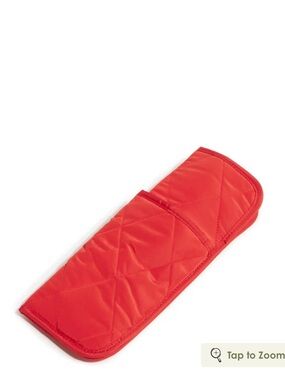 Vera Bradley Curling and Flat Iron Cover in Ultralight Goji Berry Red NWT